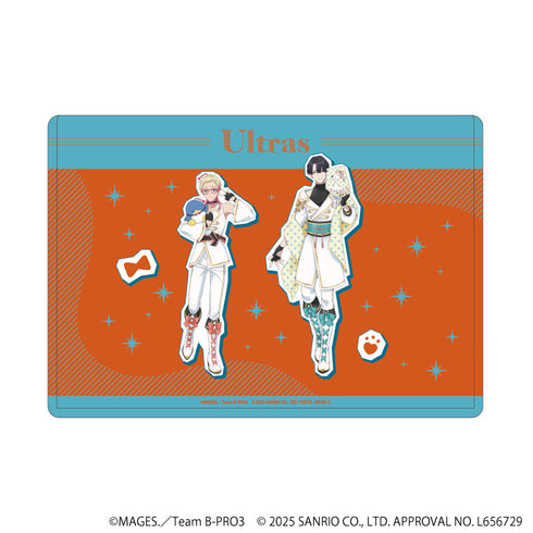 『B-PROJECT~熱烈*ラブコール~×サンリオキャラクターズ』キャラクリアケース05/ウルトラズ(等身イラスト)